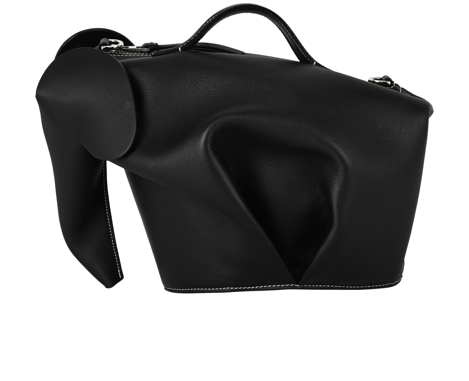 Large Elephant, &pound;1,200, Handbags, Black, Leather, Bottom view